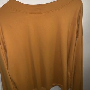 Yellow long sleeve